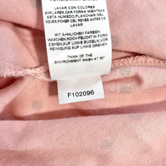 Asos Design Womens Surplice Dress 6 Petite Pink Polka Dot Twee Feminine Party - Picture 14 of 14